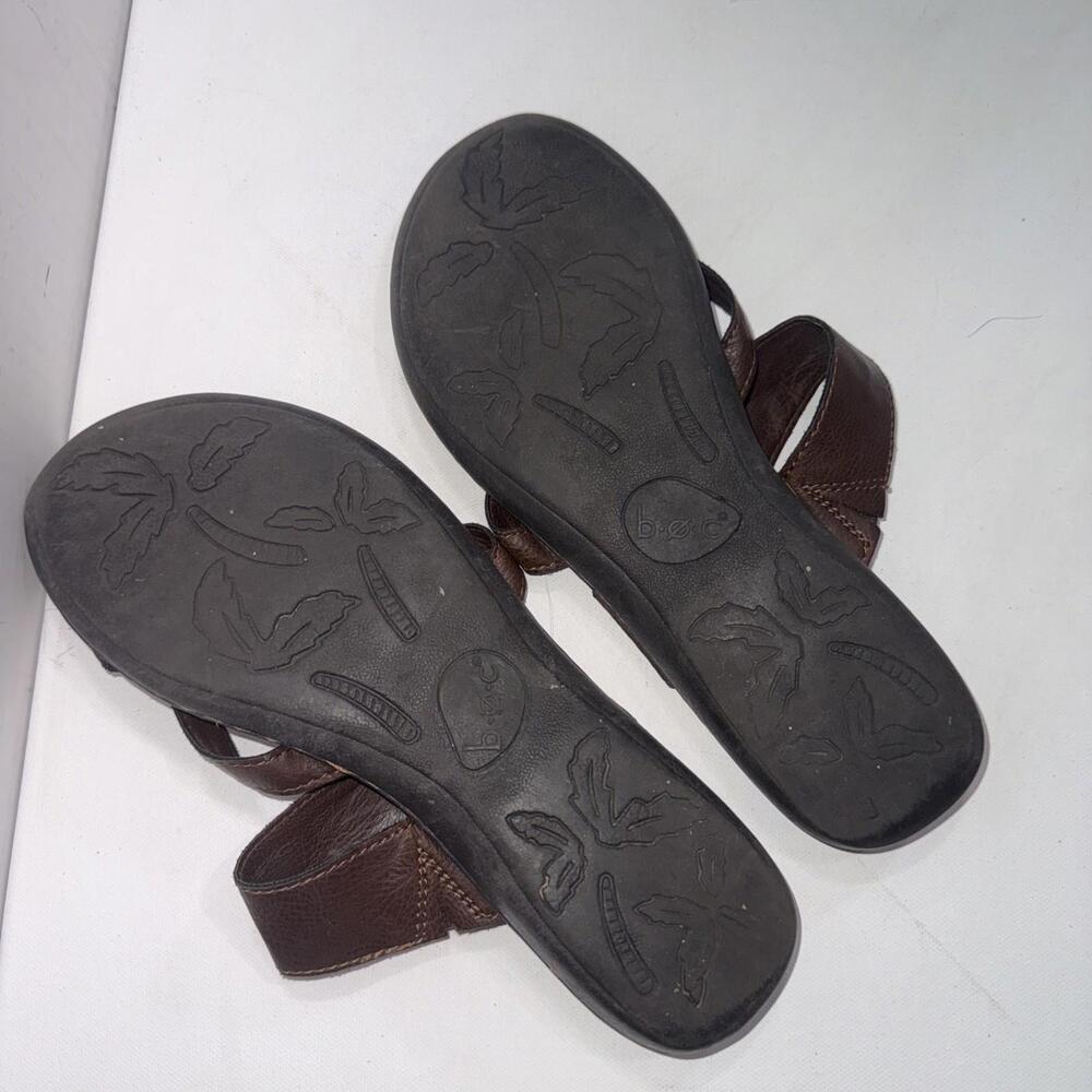 BOC Leather Thong Brown Outdoor Boho Gorpcore Beach Sandals Women’s Size 8M - Picture 7 of 8
